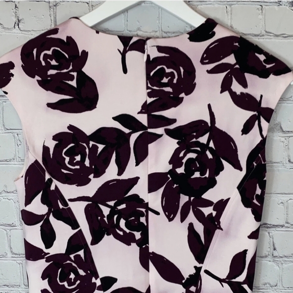 Lord & Taylor US M PinkPurple Elegant Dress With Pokets Feminine Coktail Chic - Picture 4 of 11